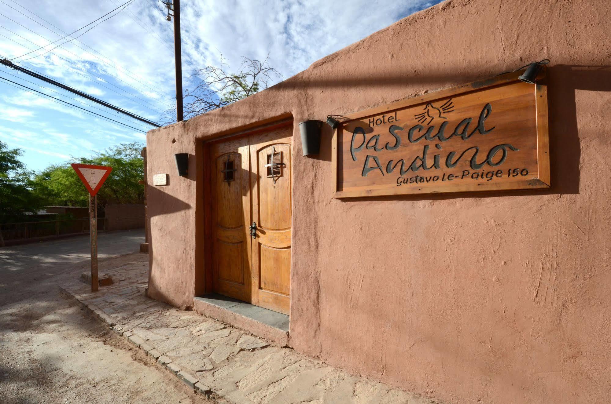 Hotel Pascual Andino San Pedro de Atacama Exteriör bild